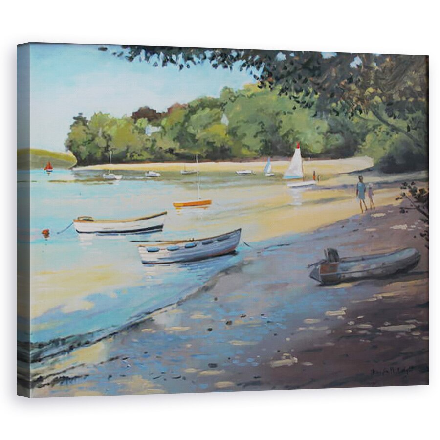 Tablou canvas - Jennifer Wright - Golful Pescarilor Salcombe I, 80 x 100 cm
