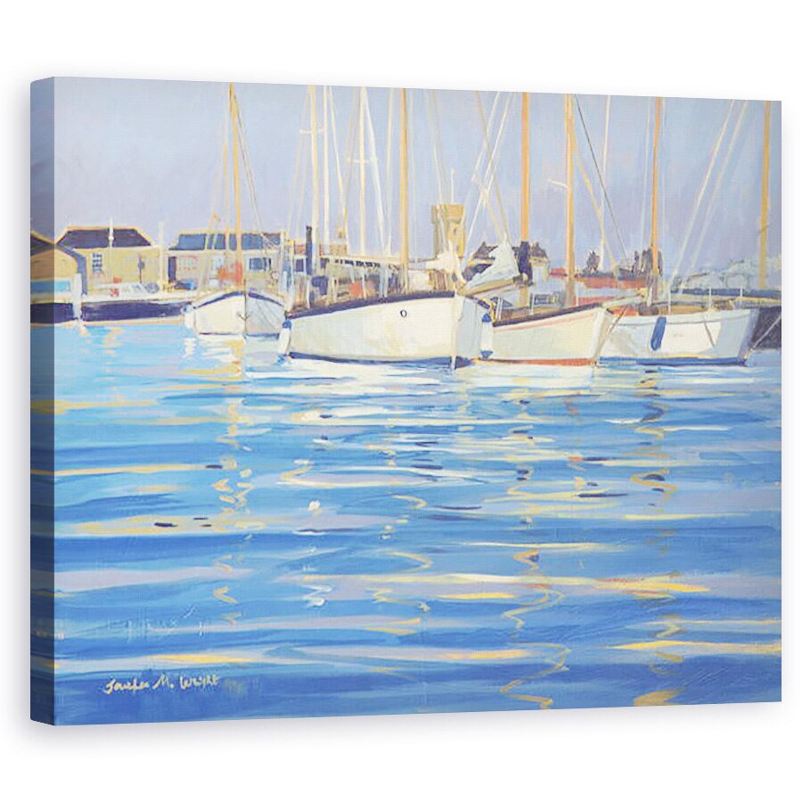 Tablou canvas - Jennifer Wright - Insula Wight vechi Gaffers, 80 x 100 cm