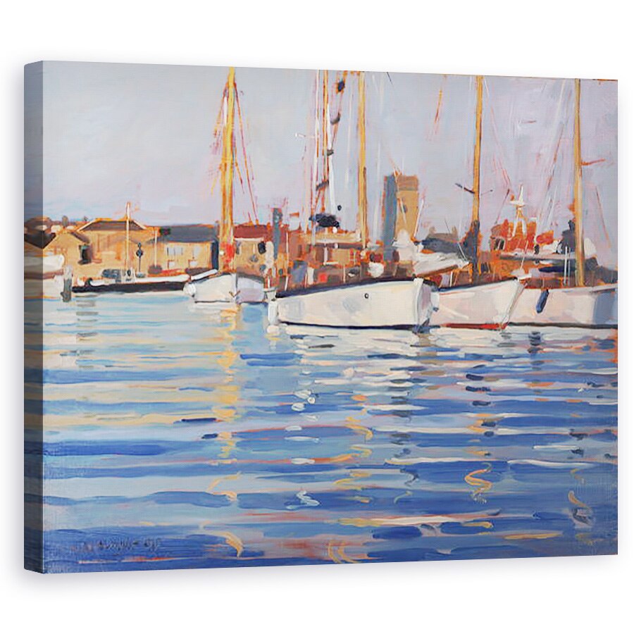Tablou canvas - Jennifer Wright - Insula Wight - Vechi Gaffers, 60 x 75 cm