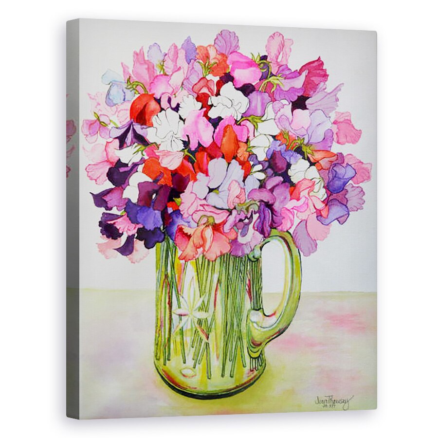 Tablou canvas - Joan Thewsey - Mazare dulce intr-un ulcior de sticla, 80 x 100 cm