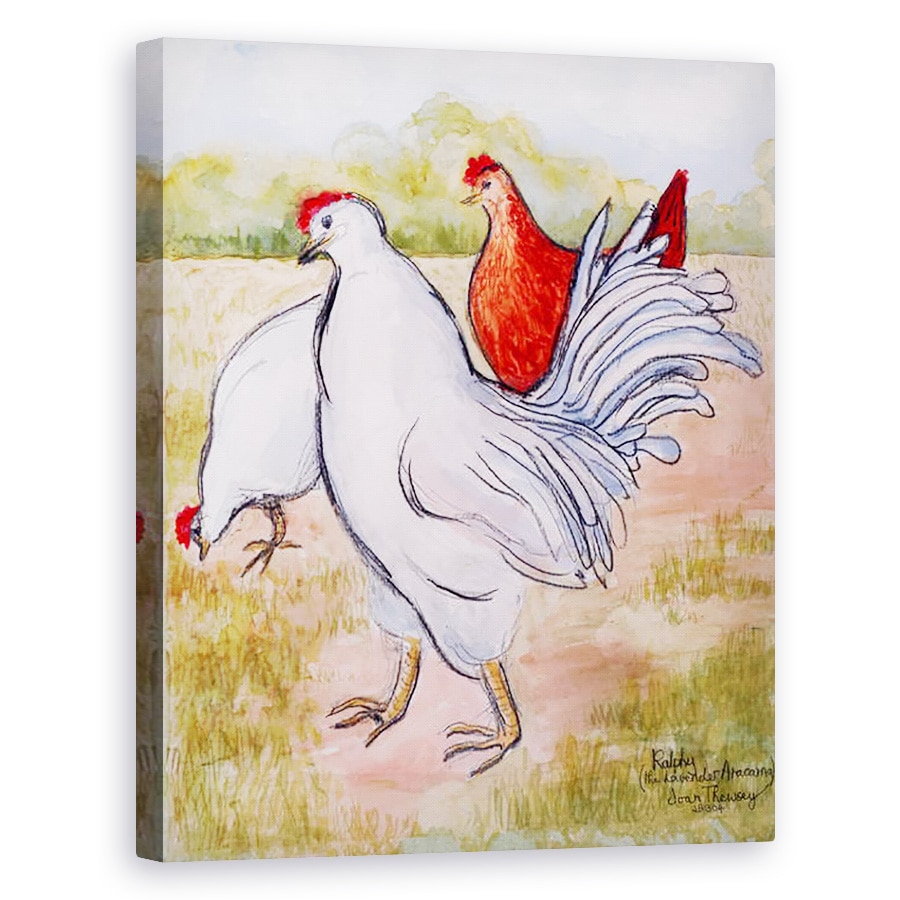 Tablou canvas - Joan Thewsey - Ralphy, Cockerel,2005, 60 x 75 cm