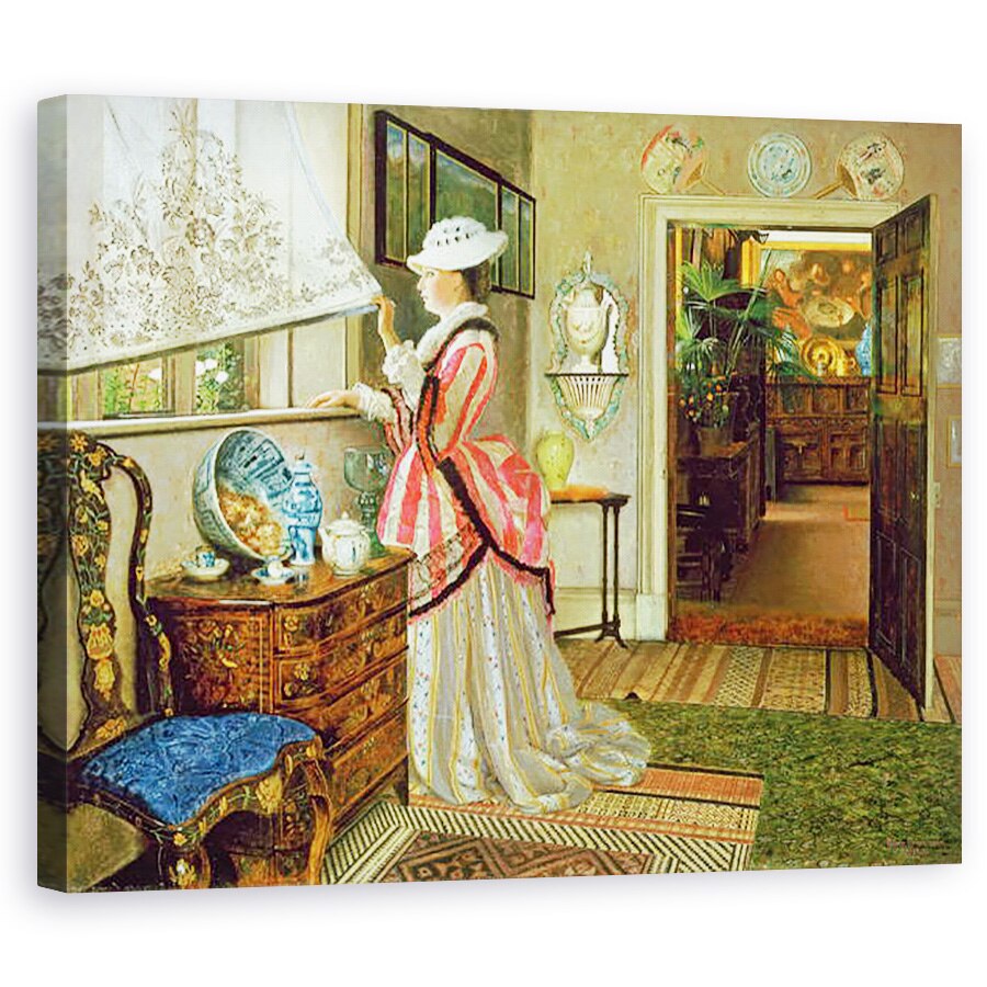 Tablou canvas - John Atkinson Grimshaw - vara, 80 x 100 cm