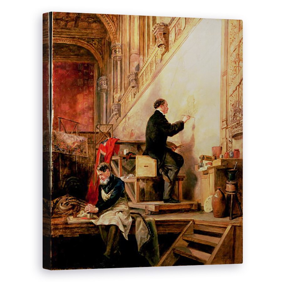 Tablou canvas - John Ballantyne - Daniel Maclise, 80 x 100 cm