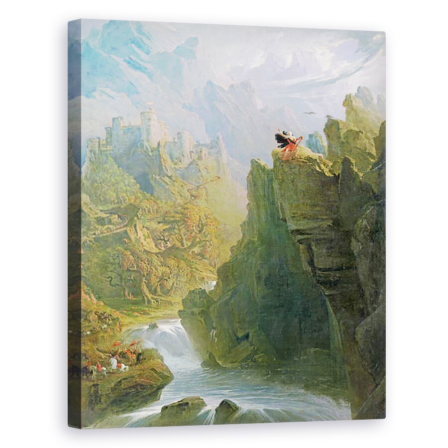Tablou canvas - John Martin - Bard, 80 x 100 cm
