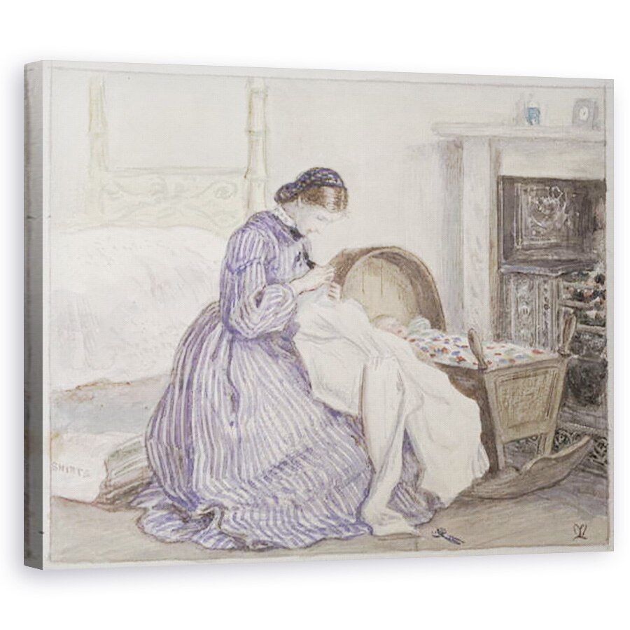 Tablou canvas - John Everett Millais - Stewart Harrison e Iceberg - croitoreasa, 80 x 100 cm