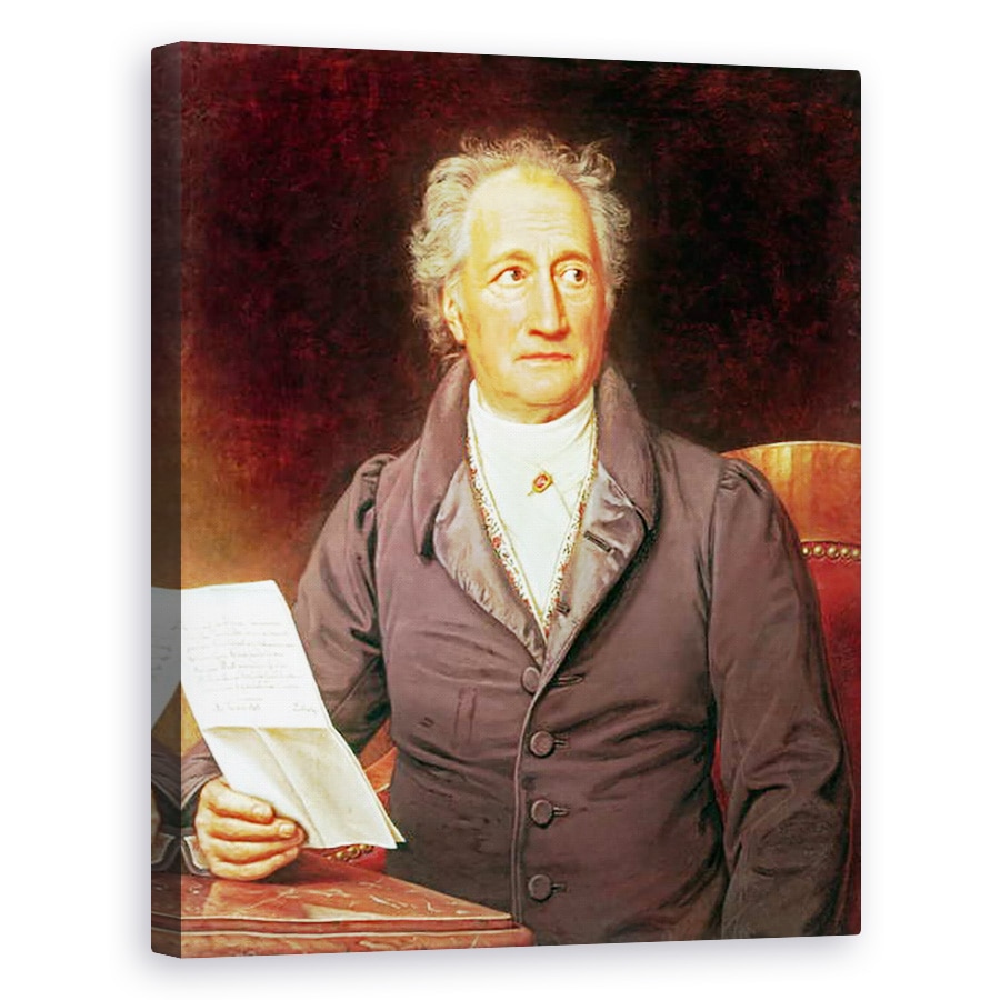 Tablou canvas - Joseph Carl Stieler - Johann Wolfgang von Goethe 1749-1832 1828, 60 x 75 cm