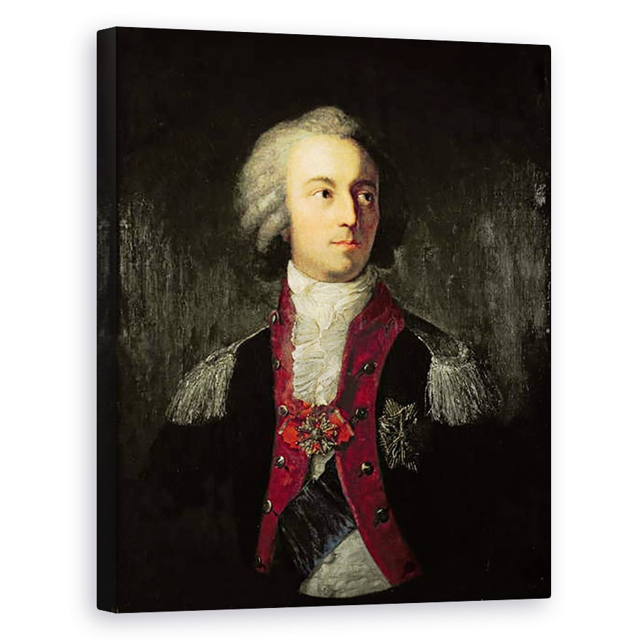 Tablou canvas - Josef Grassi - Printul Adam Kazimierz Czartoryski 1734-1823 c.1780-85, 60 x 75 cm