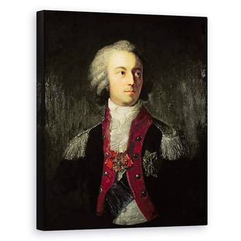 Tablou canvas - Josef Grassi - Printul Adam Kazimierz Czartoryski 1734-1823 c.1780-85, 60 x 75 cm Tablou canvas - Josef Grassi - Printul Adam Kazimierz Czartoryski 1734-1823 c.1780-85, 60 x 75 cm