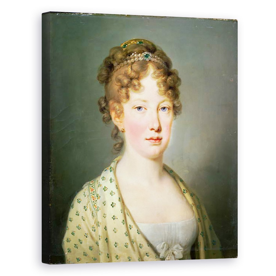 Tablou canvas - Josef Kreutzinger - Arhiducesa Leopoldina de Austria, 80 x 100 cm