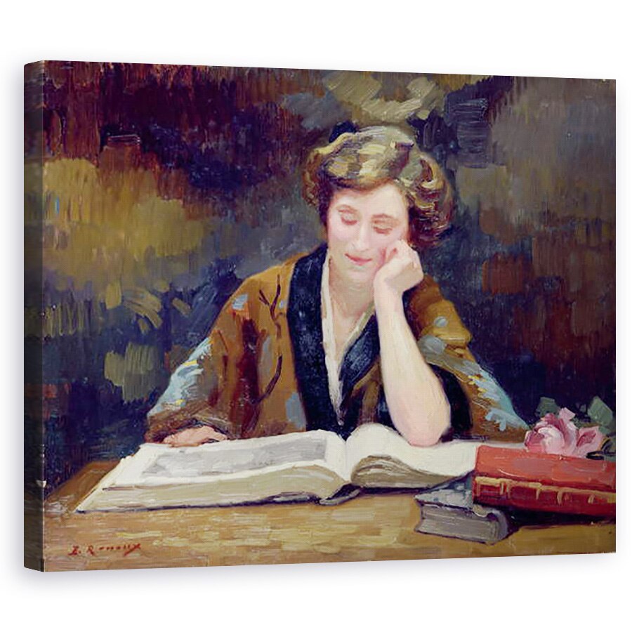 Tablou canvas - Jules Ernest Renoux - Albumul, 80 x 100 cm