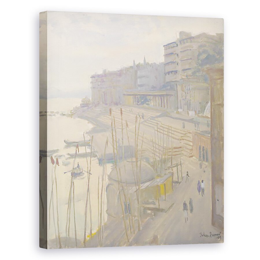Tablou canvas - Julian Barrow - Gangele de la Varanesi, 80 x 100 cm