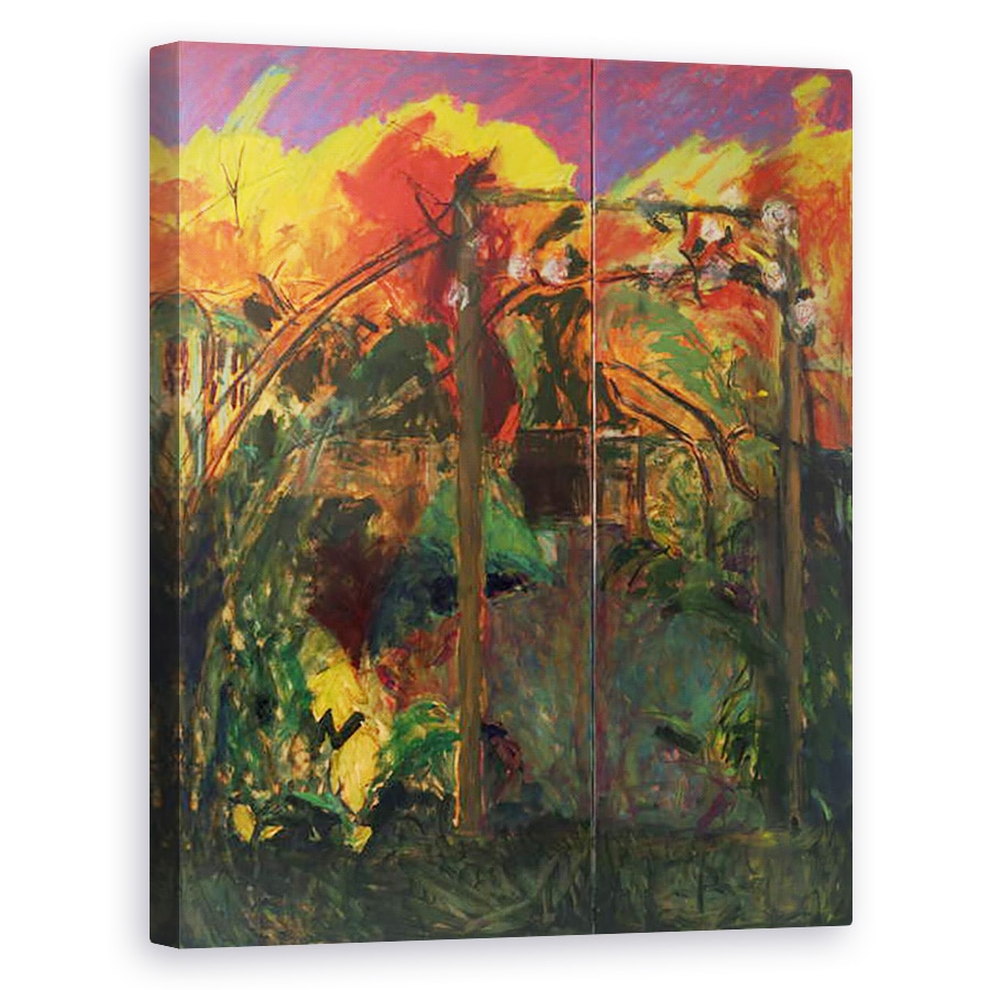 Tablou canvas - Julie Held - Gradina de Toamna, 2012-14, 80 x 100 cm