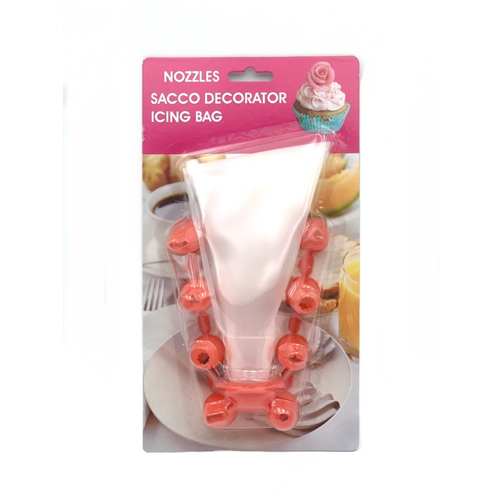 Punga pentru ornat cu 8 accesorii diferite