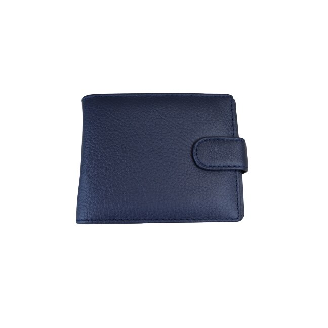 Portofel barbatesc din piele naturala, Hassion, F035 Blue