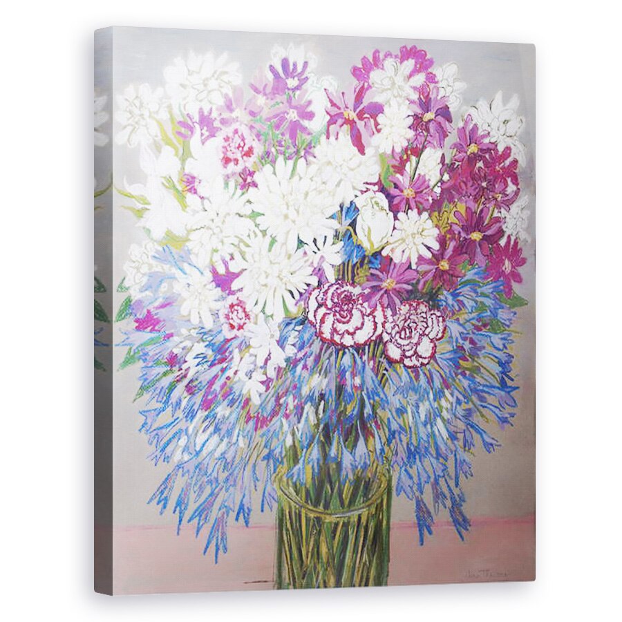 Tablou canvas - Joan Thewsey - Agapantha, Crizanteme si garoafe, 2012, 80 x 100 cm