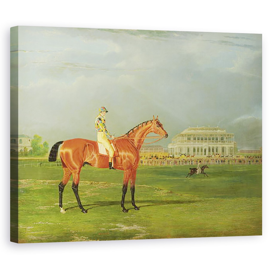Tablou canvas - John Frederick Herring Snr - Memnon cu William Scott Up, 60 x 75 cm
