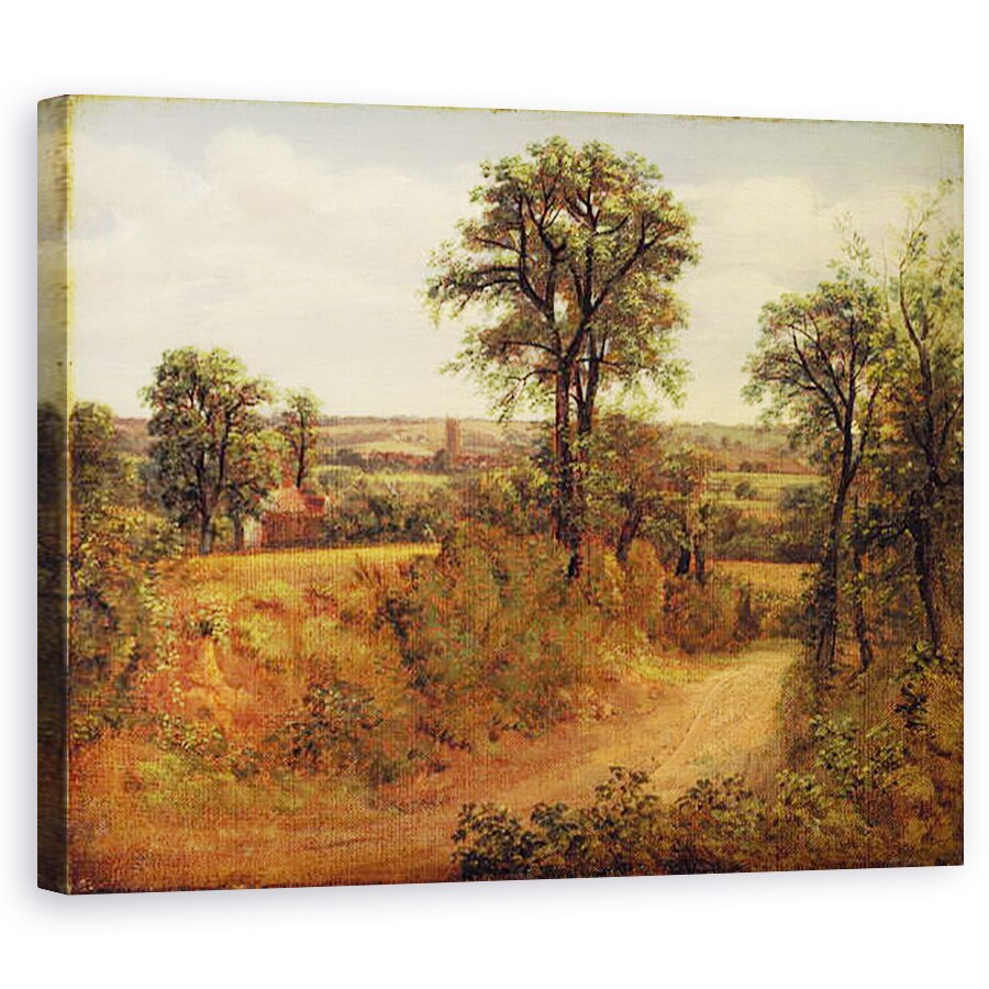 Tablou canvas - John Constable - O alee langa Dedham, 80 x 100 cm
