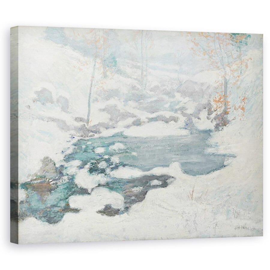 Tablou canvas - John Henry Twachtman - Iceata, 80 x 100 cm