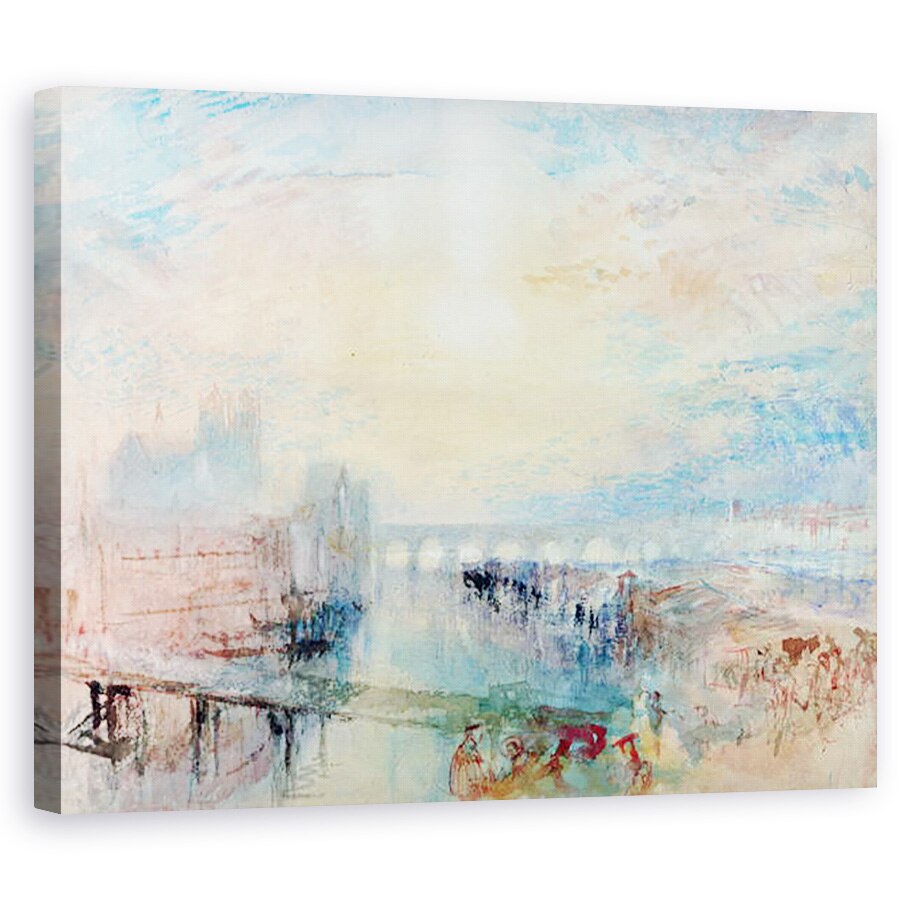 Tablou canvas - Joseph Mallord William Turner - Vedere la Lyons, 80 x 100 cm