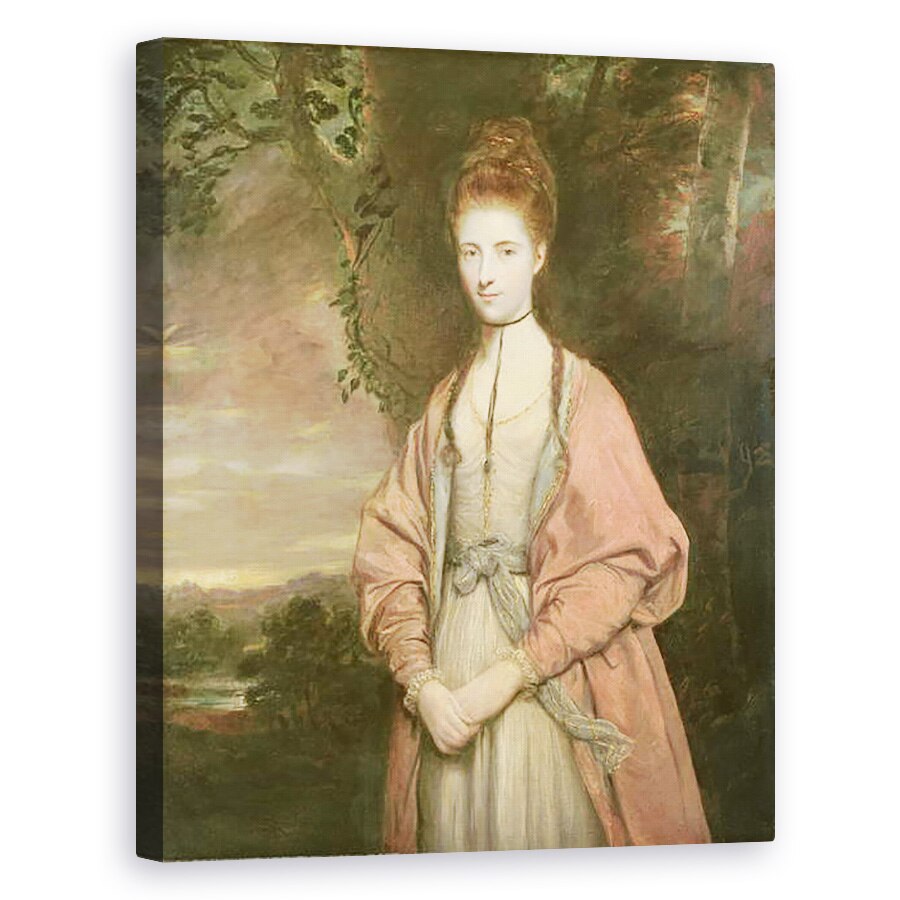 Tablou canvas - Joshua Reynolds - Damer Anne Seymour 1749-1828, 60 x 75 cm