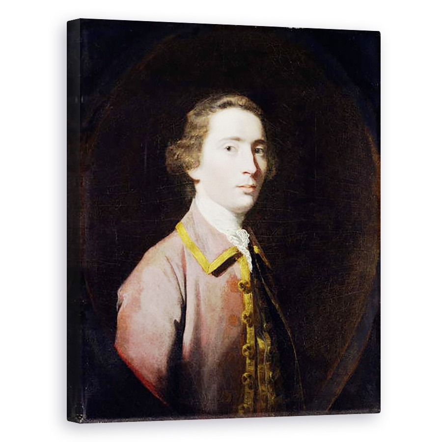 Tablou canvas - Joshua Reynolds - Charles Carroll din Carrollton, 80 x 100 cm