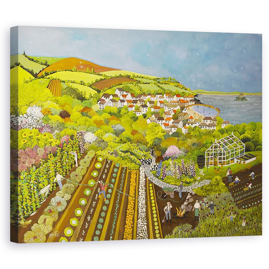 Tablou canvas - Judy Joel - Alocarea deasupra gaurii de soareci, 80 x 100 cm