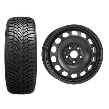 Roata completa VW Golf 7, Skoda Octavia 3, Seat Leon janta otel ALCAR 8247 6x16 + anvelopa Iarna Sailun IceBlazer Alpine+ 205/55R16 91H Roata completa VW Golf 7, Skoda Octavia 3, Seat Leon janta otel ALCAR 8247 6x16 + anvelopa Iarna Sailun IceBlazer Alpine+ 205/55R16 91H