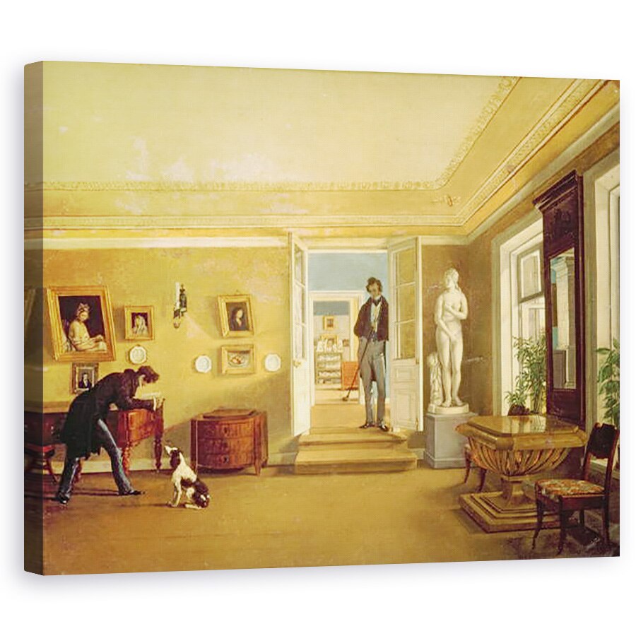 Tablou canvas - Kapiton Alekseevich Zelentsov - Interior, 80 x 100 cm