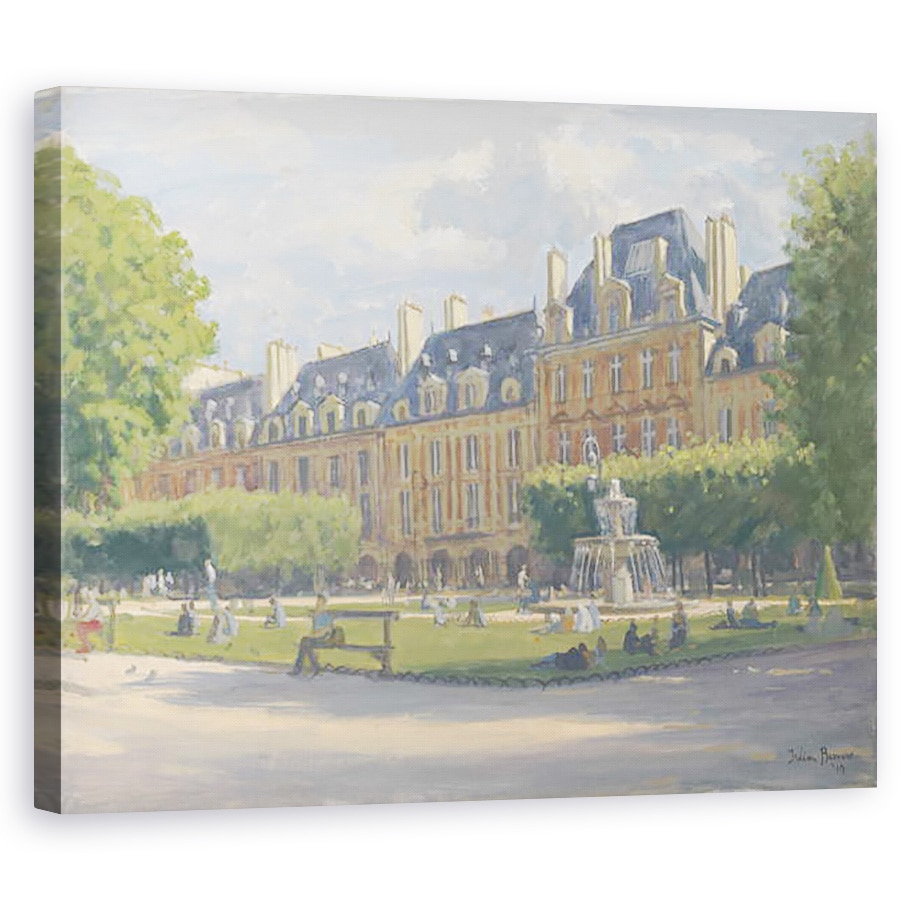 Tablou canvas - Julian Barrow - Place des Voges, 80 x 100 cm