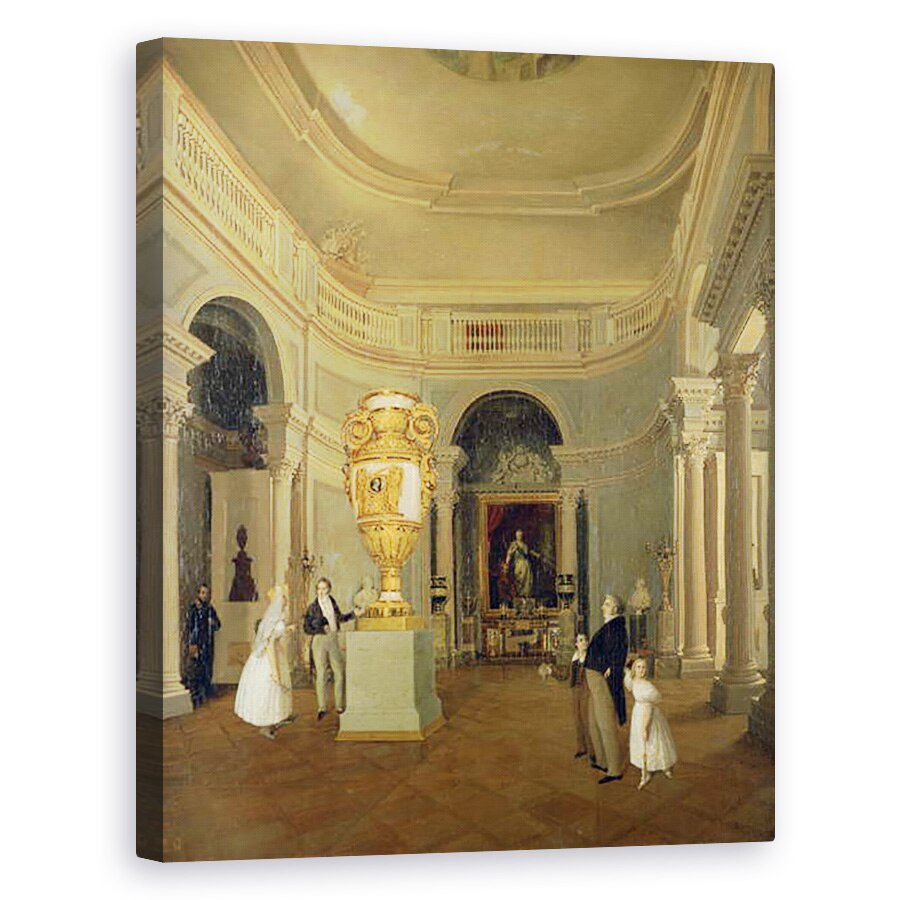 Tablou canvas - Karl Pavlovich Beggrov - Sala ovala a Schitului Vechi, 80 x 100 cm