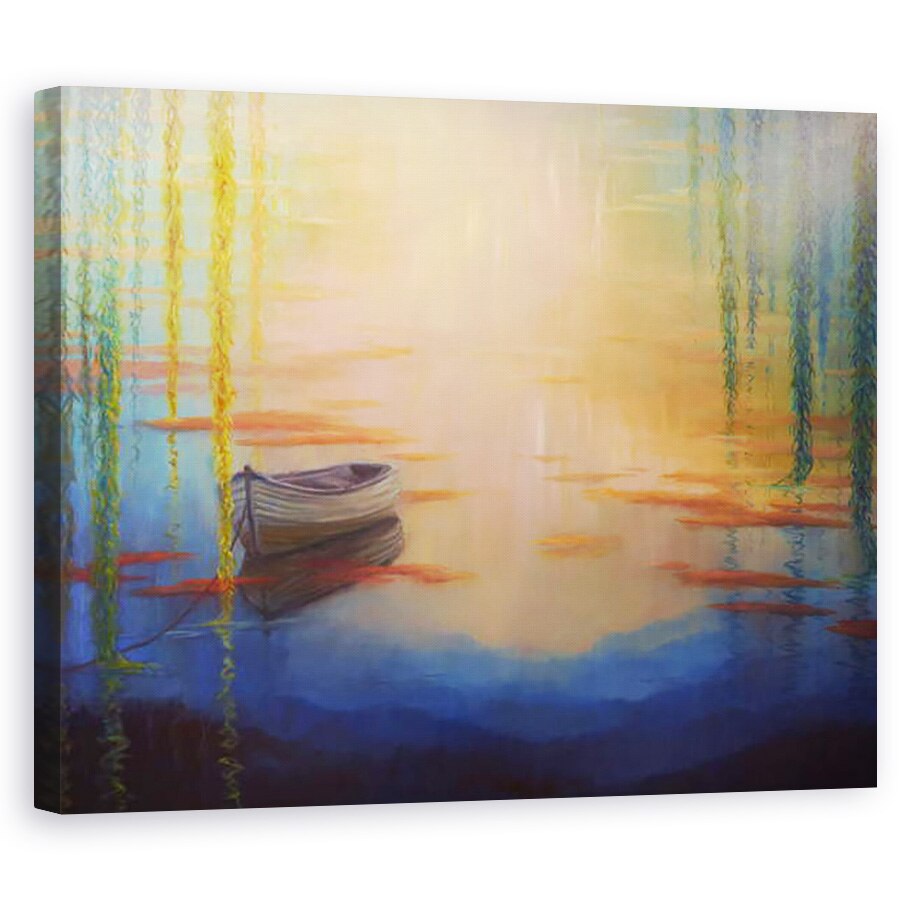 Tablou canvas - Lee Campbell - Fuzionat si scufundat, 2019, 60 x 75 cm