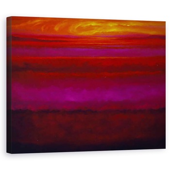 Tablou canvas - Lee Campbell - Aur si Magenta, 2005, 60 x 75 cm Tablou canvas - Lee Campbell - Aur si Magenta, 2005, 60 x 75 cm