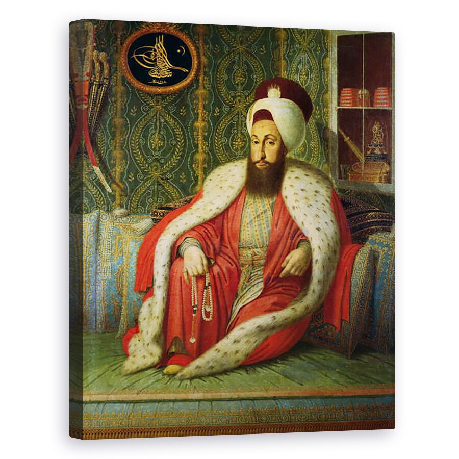 Tablou canvas - Konstantin Kapidagli - Sultan Selim III, 80 x 100 cm