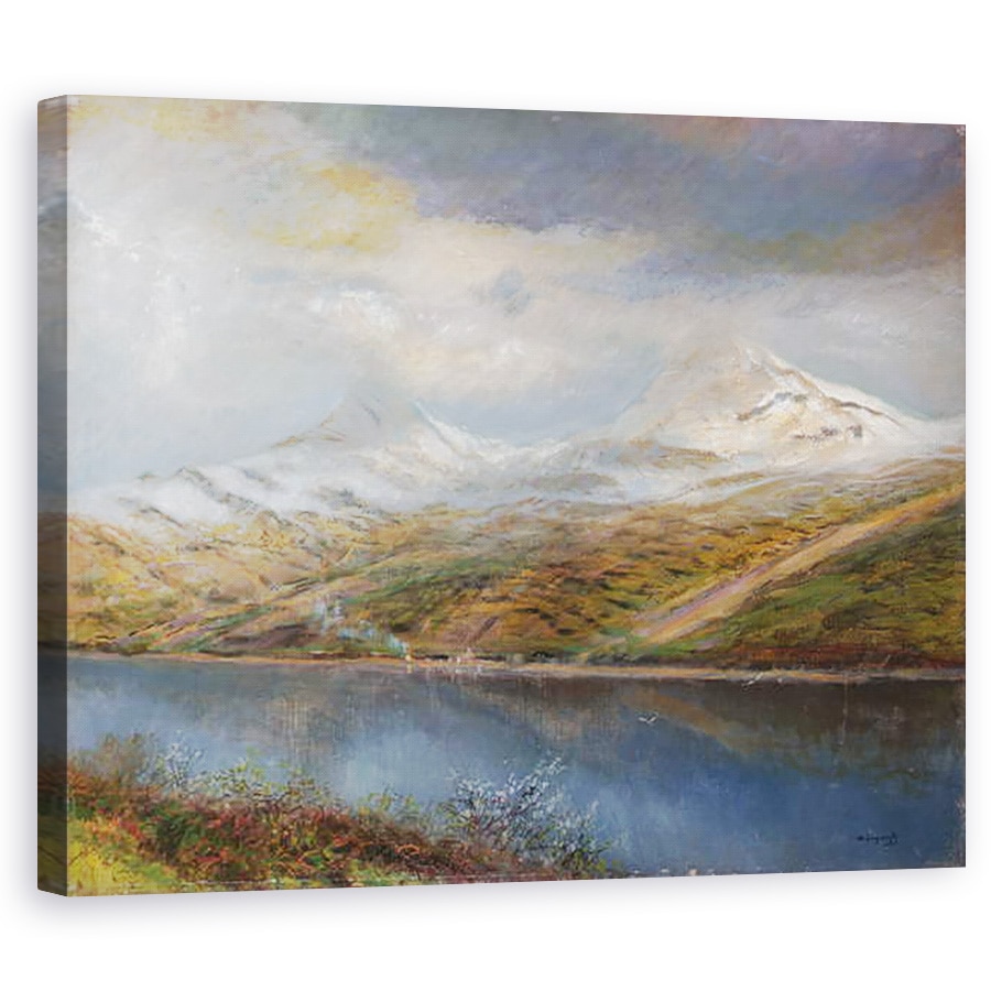Tablou canvas - Laszlo Mednyanszky - Peisaj in Muntii Tatra, 80 x 100 cm