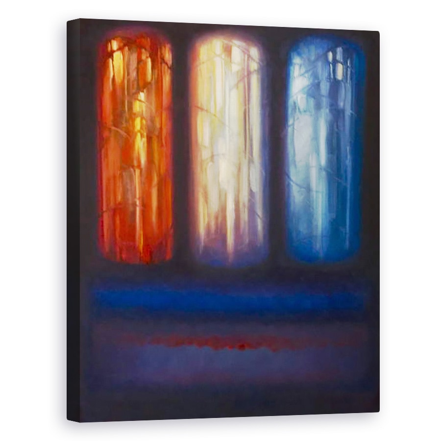 Tablou canvas - Lee Campbell - Optica triadica, 2008, 60 x 75 cm