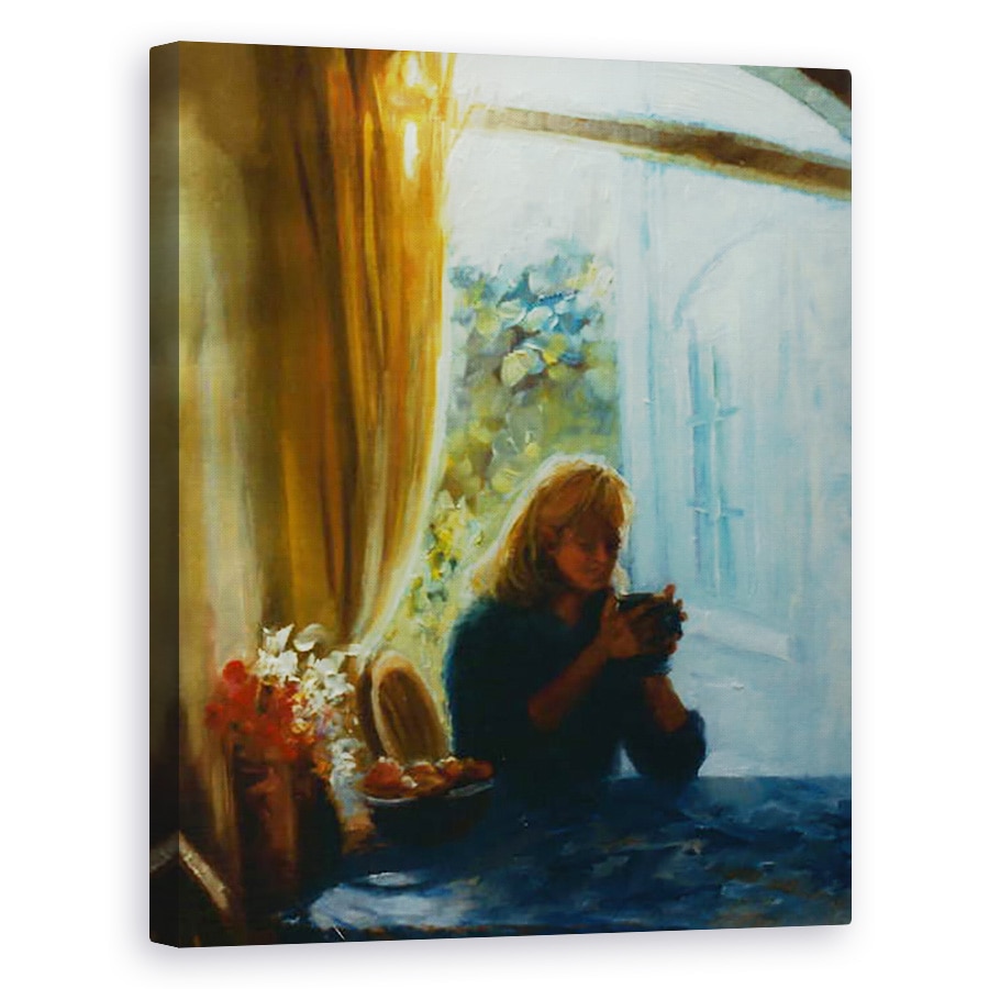 Tablou canvas - Lee Campbell - Vizitatorul, 60 x 75 cm