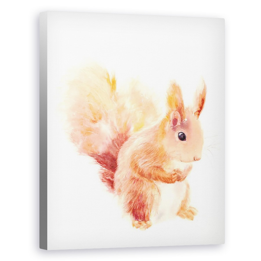 Tablou canvas - Laura Dennis - Squirrel, 80 x 100 cm