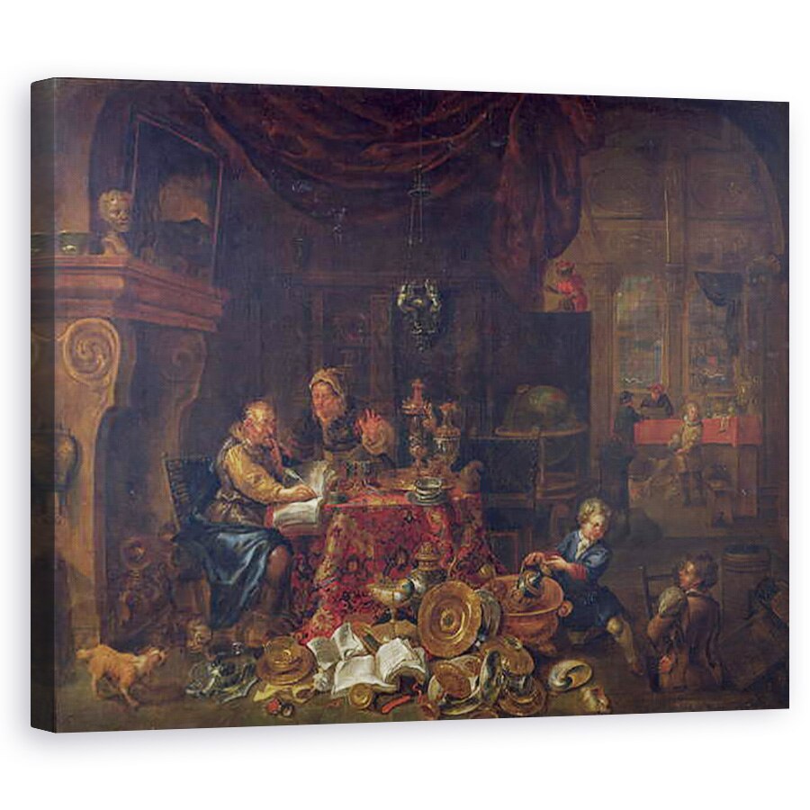 Tablou canvas - Leonard Bramer - Camatarii, 60 x 75 cm