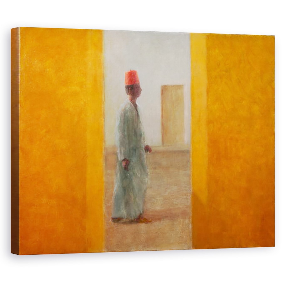 Tablou canvas - Lincoln Seligman - Man, Tangier Street, 80 x 100 cm