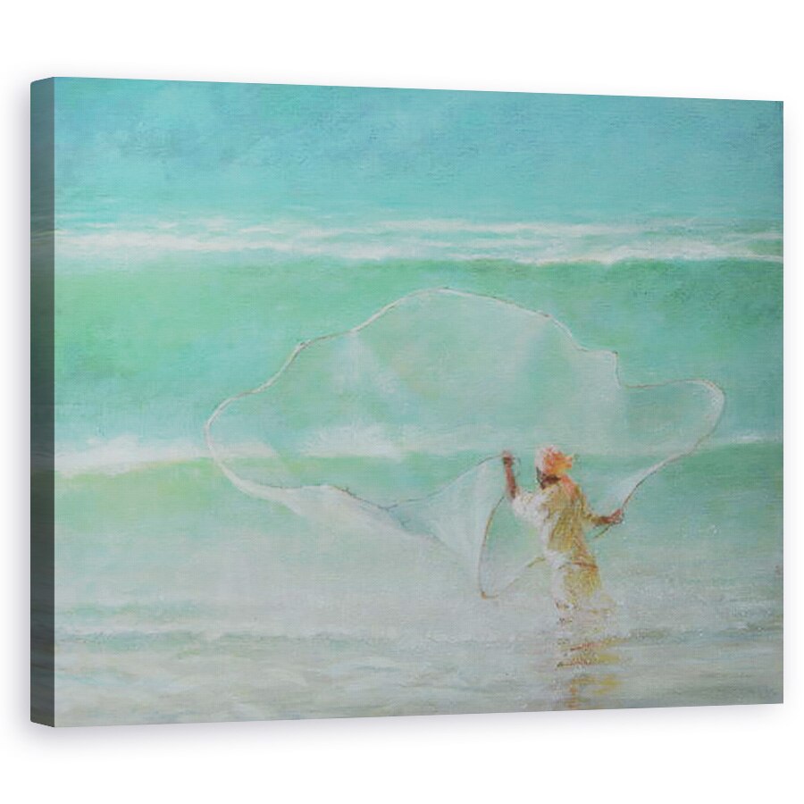 Tablou canvas - Lincoln Seligman - Pescar Singuratic 2019, 60 x 75 cm