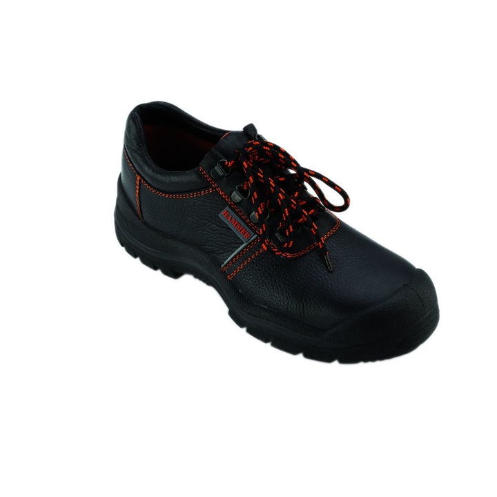 Pantofi de protectie Hammer (S3), bombeu din otel, cu insertie de placa in talpa, marimea 47