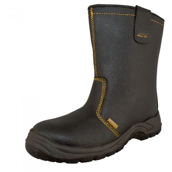 Cizme de protectie, piele naturala, interior imblanit, marimea 43 Cizme de protectie, piele naturala, interior imblanit, marimea 43