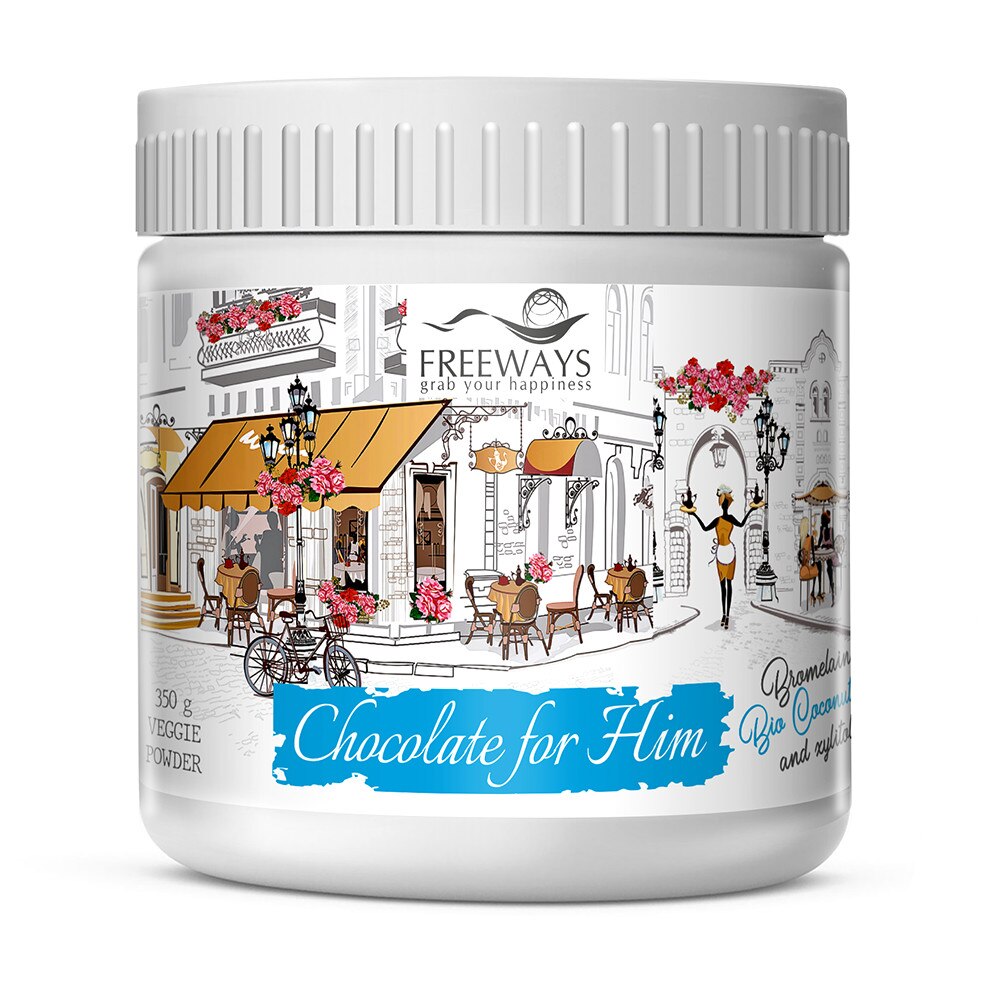 Ciocolata calda, Chocolate for Him, Freeways, 350 gr