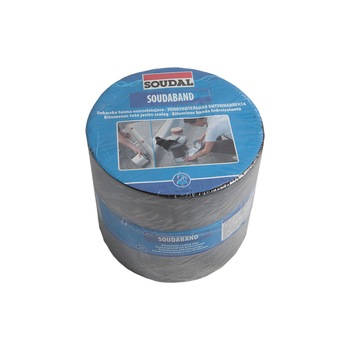 Banda hidroizolanta bituminoasa, SOUDABAND, culoare Grafit, 30cm X 10m Banda hidroizolanta bituminoasa, SOUDABAND, culoare Grafit, 30cm X 10m