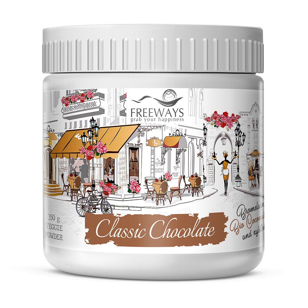 Ciocolata calda,Classic chocolate, Freeways, 350 gr