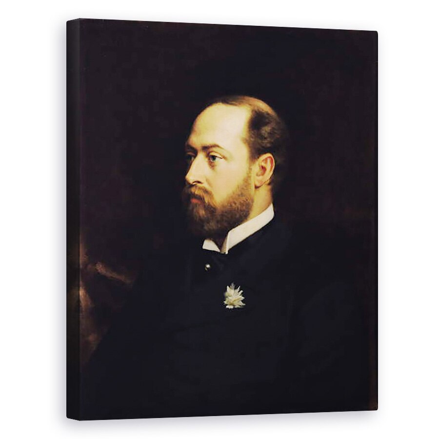 Tablou canvas - Michele Gordigiani - Edward VII 1841-1910, 60 x 75 cm