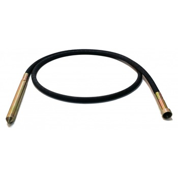 Ax flexibil de transmisie pentru vibrator de beton STRONG, lungime 4m, cu cap de vibrare Ø 38mm Ax flexibil de transmisie pentru vibrator de beton STRONG, lungime 4m, cu cap de vibrare Ø 38mm