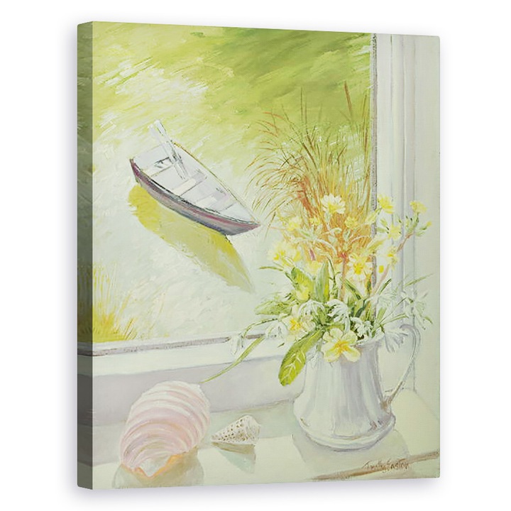 Tablou canvas - Timothy Easton - Primele flori si scoici, 60 x 75 cm