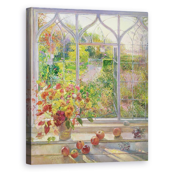 Tablou canvas - Timothy Easton - Ferestre de toamna, 40 x 50 cm