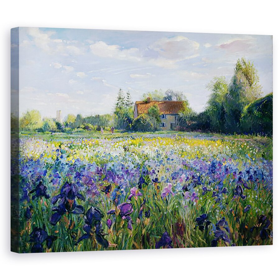 Tablou canvas - Timothy Easton - Seara la Iris Field, 80 x 100 cm